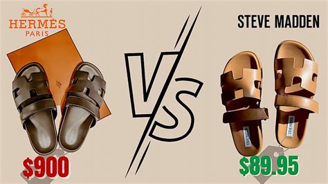 knock off hermes sandal|hermes sandals vs steve madden.